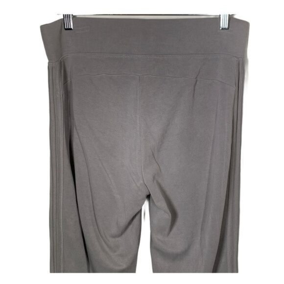 Athleta Taupe Wide Leg Yoga Pants Medium Soft Stretch Lounge - Picture 5 of 9